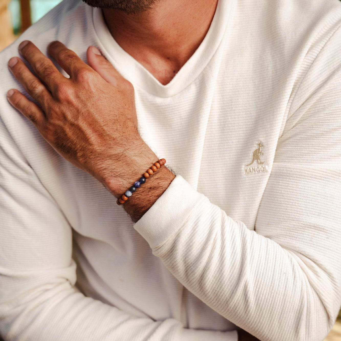 Men's Wooden Sodalite