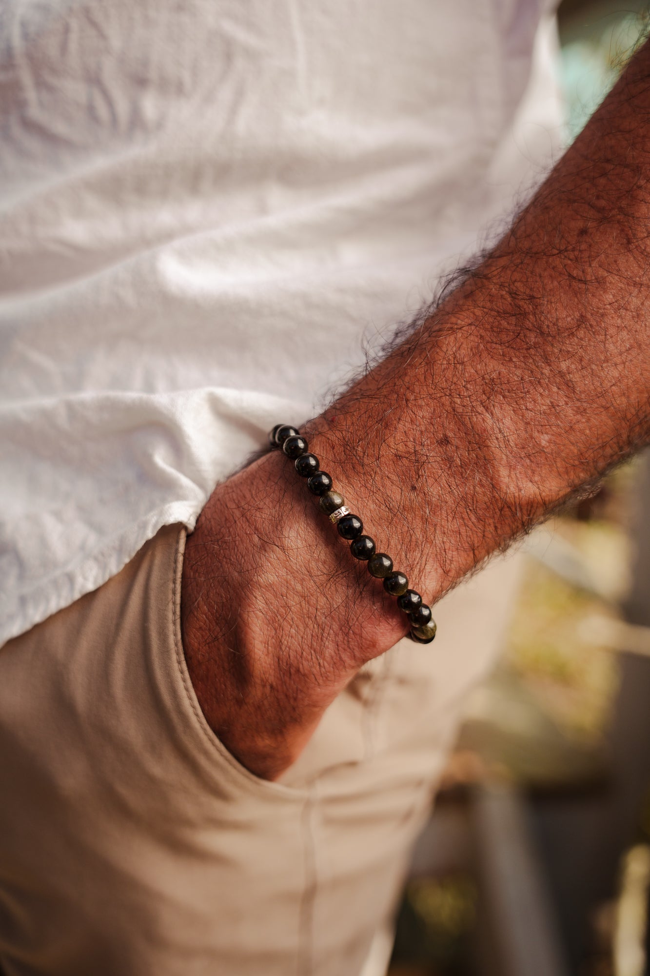 Men's Obsidian 6mm
