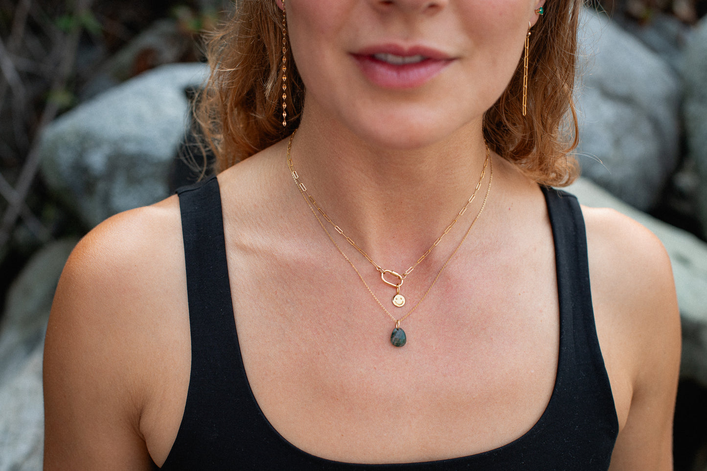 Moss Agate Pendant – Growth & Harmony