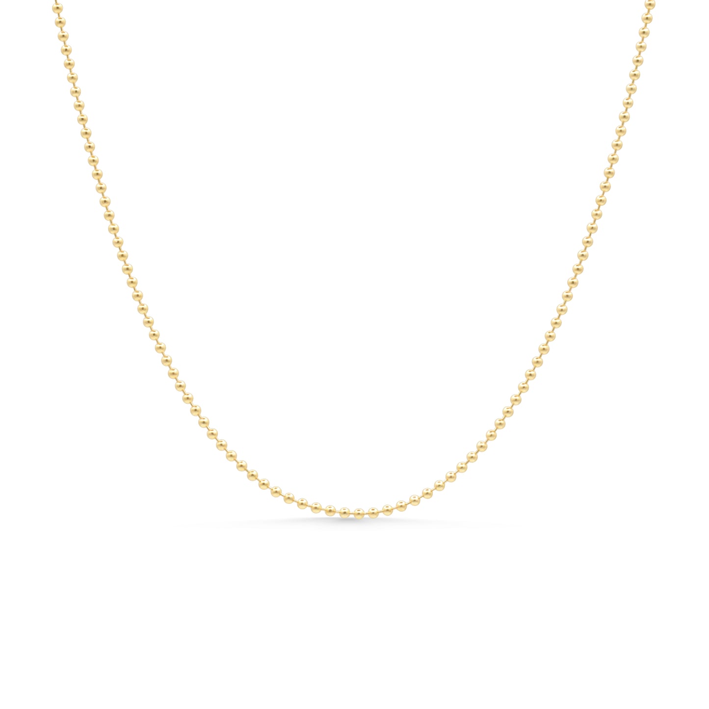 Ball Chain Necklace - 14K gold filled