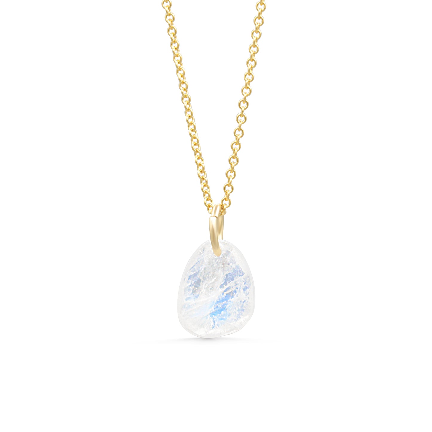 Rainbow Moonstone Pendant – Intuition & Light