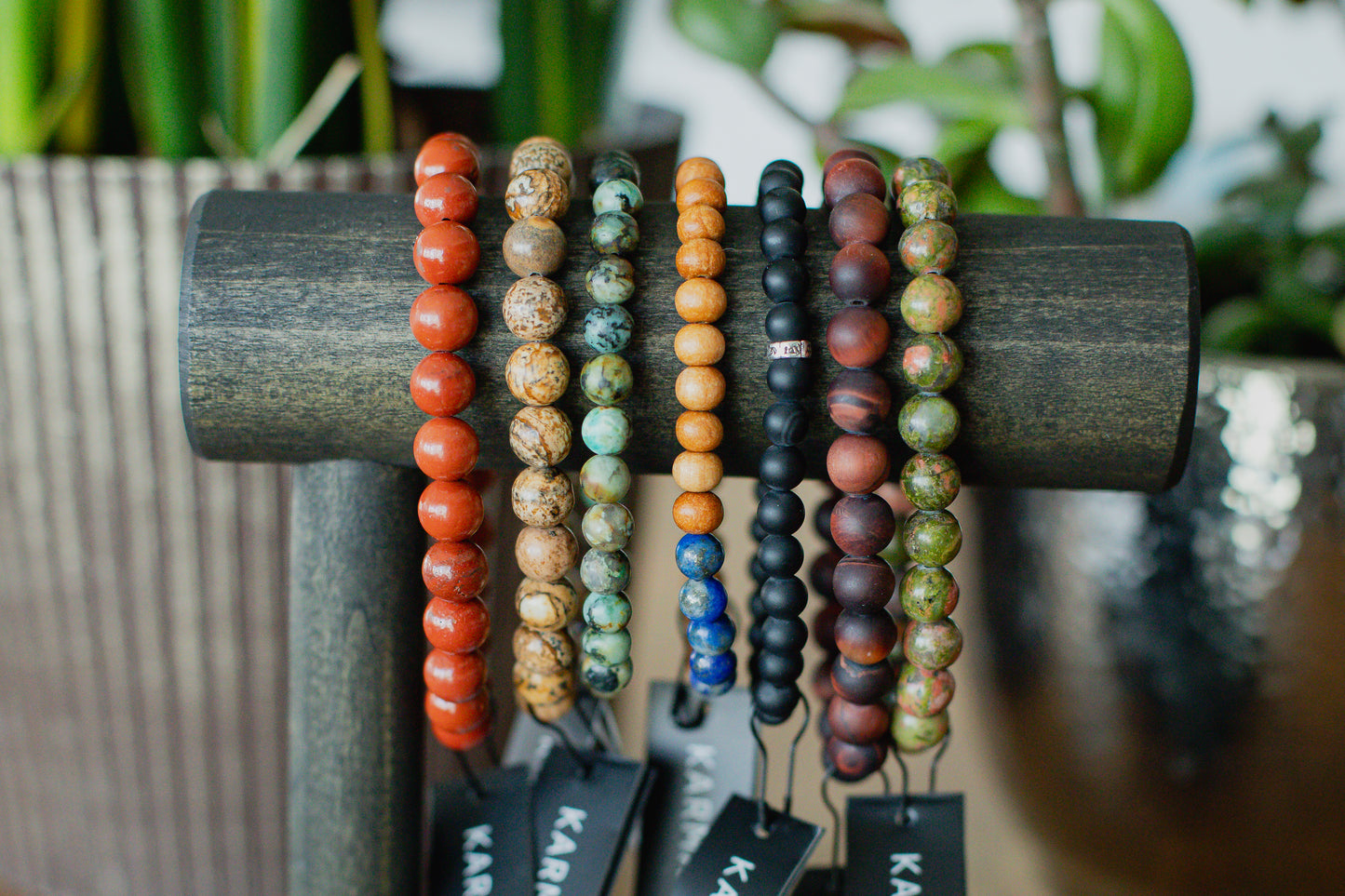 Men's Lapis Lazuli Wooden 6mm