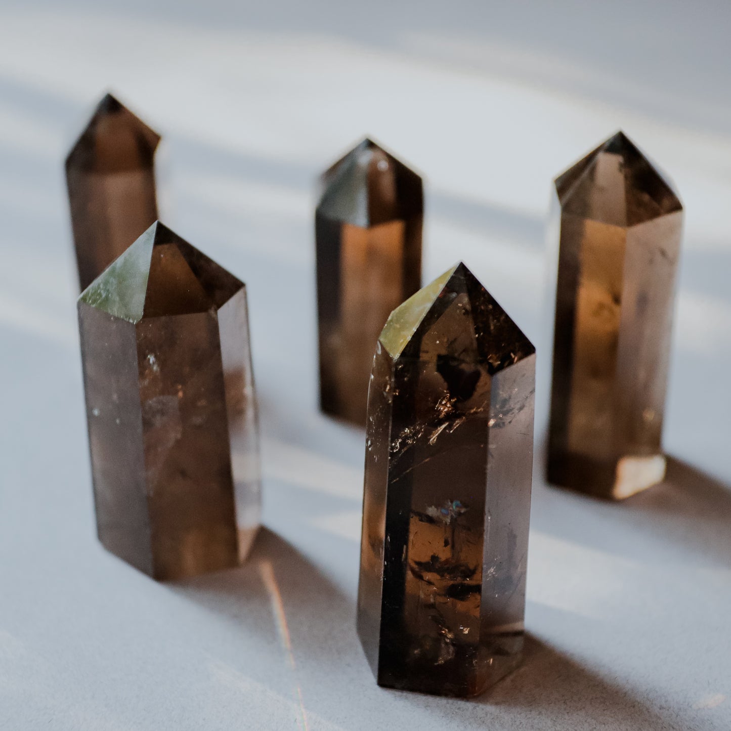 Smoky Quartz Tower