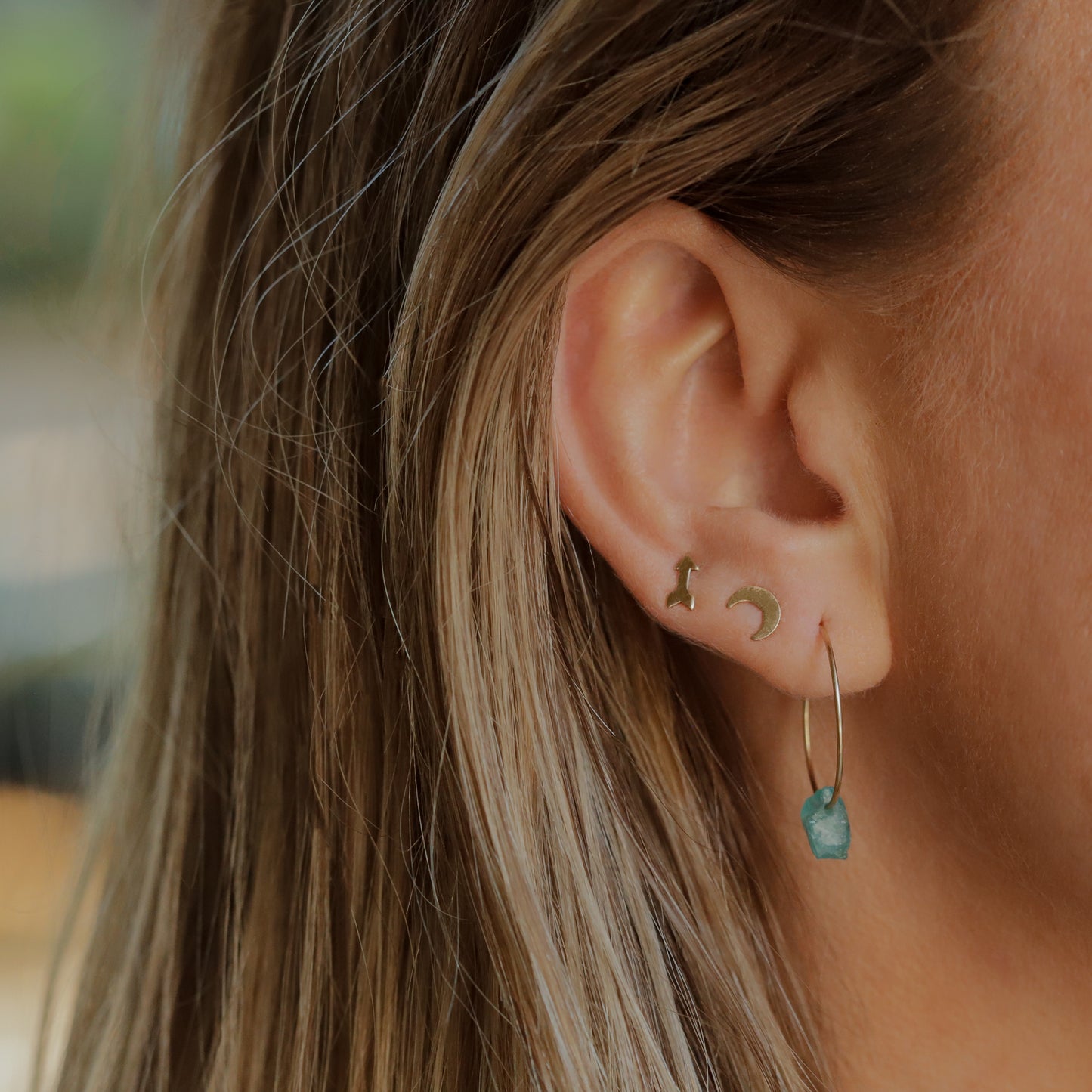 Arrow studs - 14K gold filled