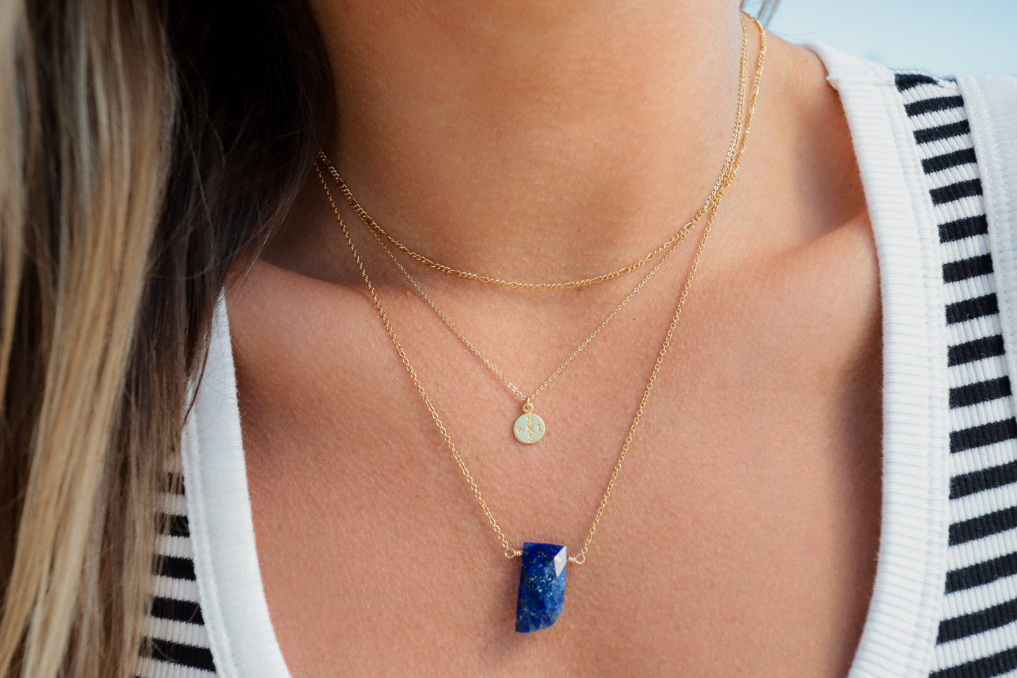 Figaro necklace - 14K gold filled