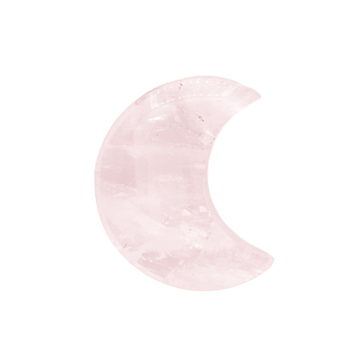 a pink moon is shown against a white background