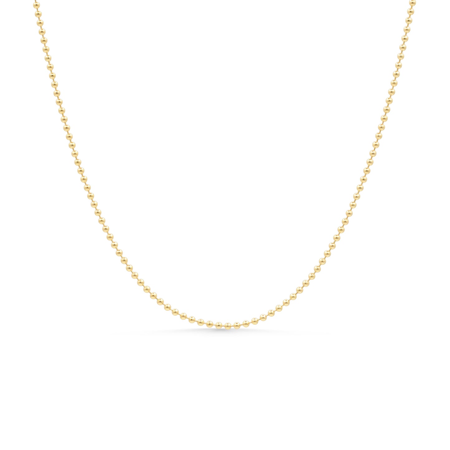Ball Chain Necklace - 14K gold filled - Wholesale