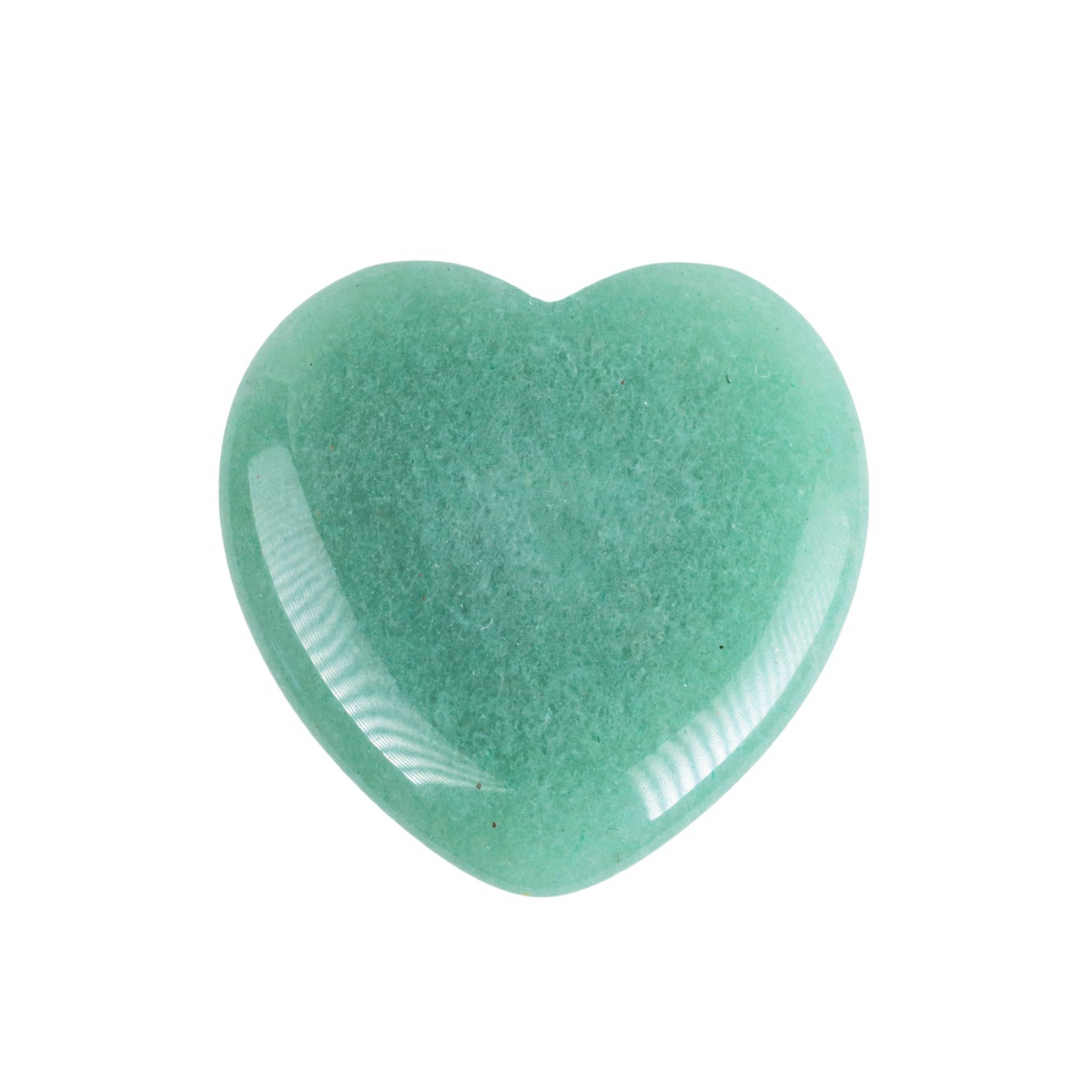 a green heart shaped candy on a white background