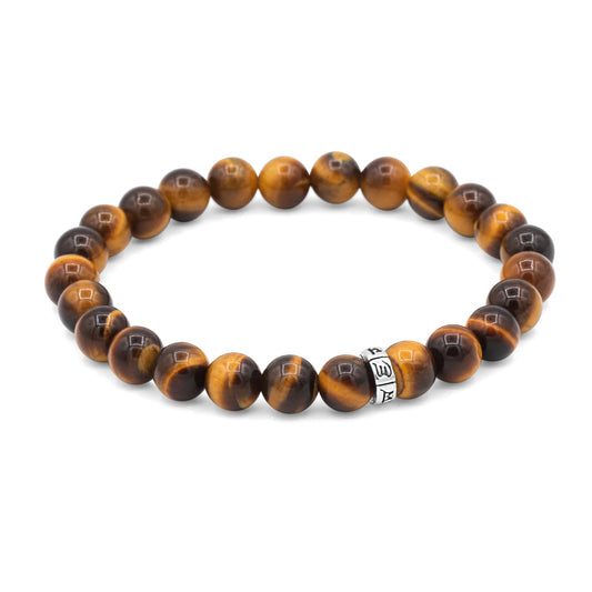 Men's Tiger's Eye 8mm - Wholesale