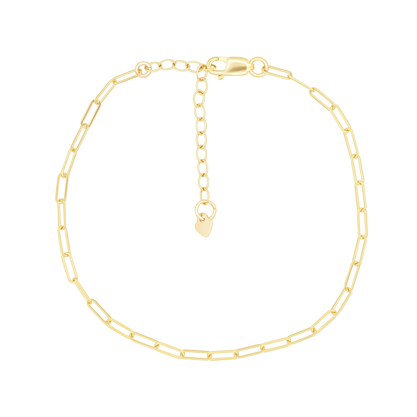 Paperclip bracelet- 14K gold filled - Wholesale