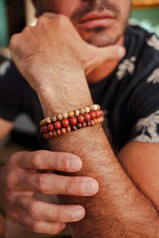 Men's Red Jasper 8mm