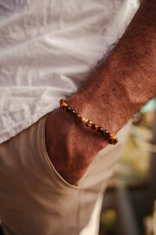 Men's Tiger's Eye 6mm