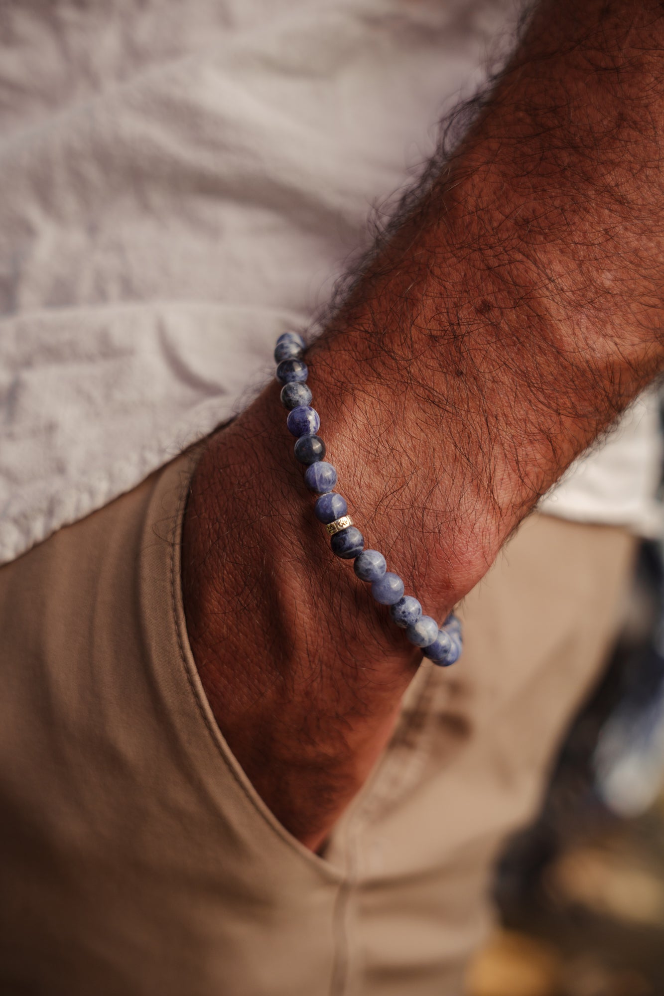Men's Sodalite Sterling Silver