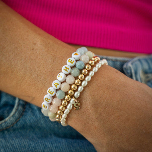 Affirmation bracelets - Gold - Wholesale