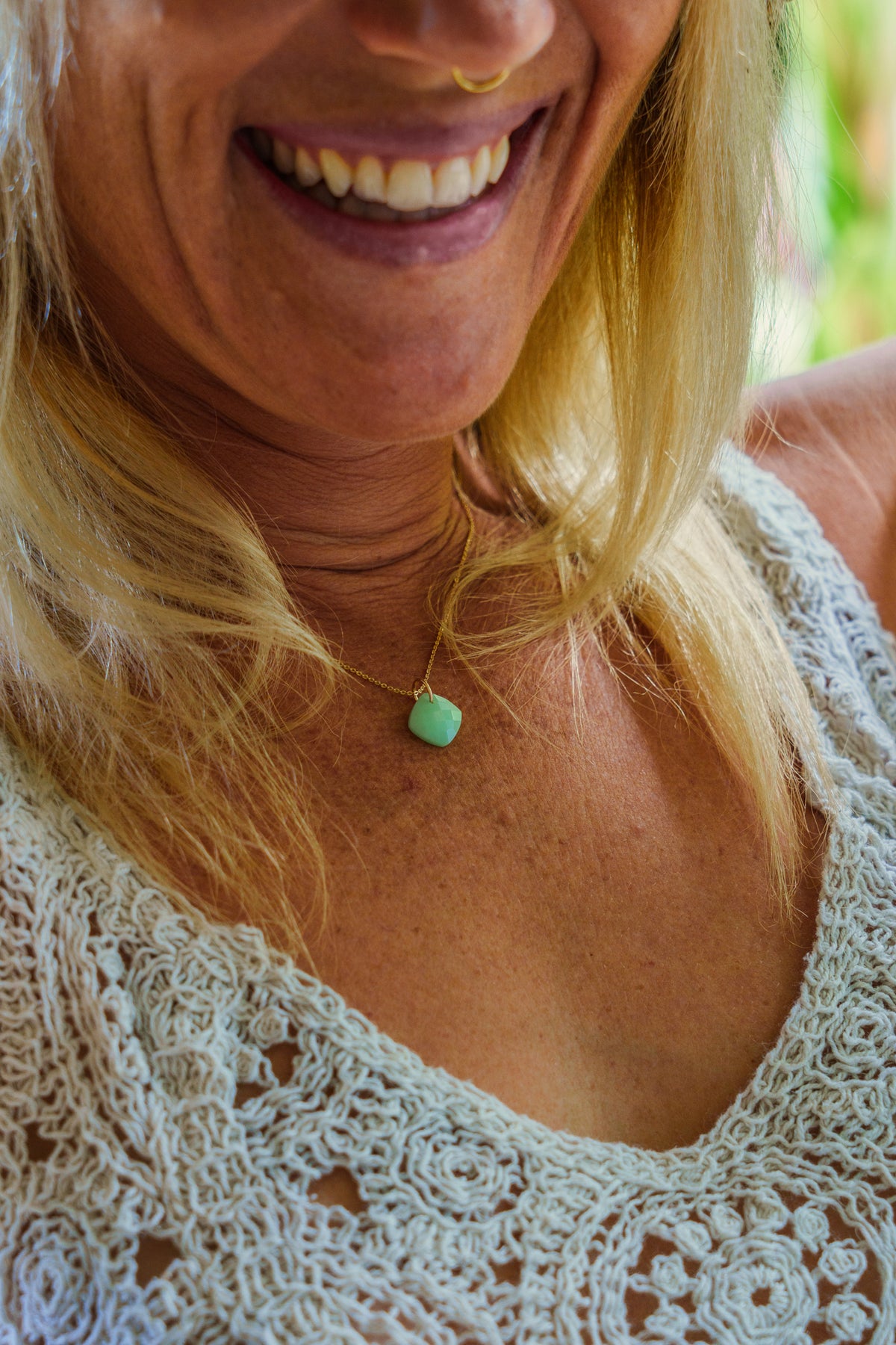 Chrysoprase Necklace