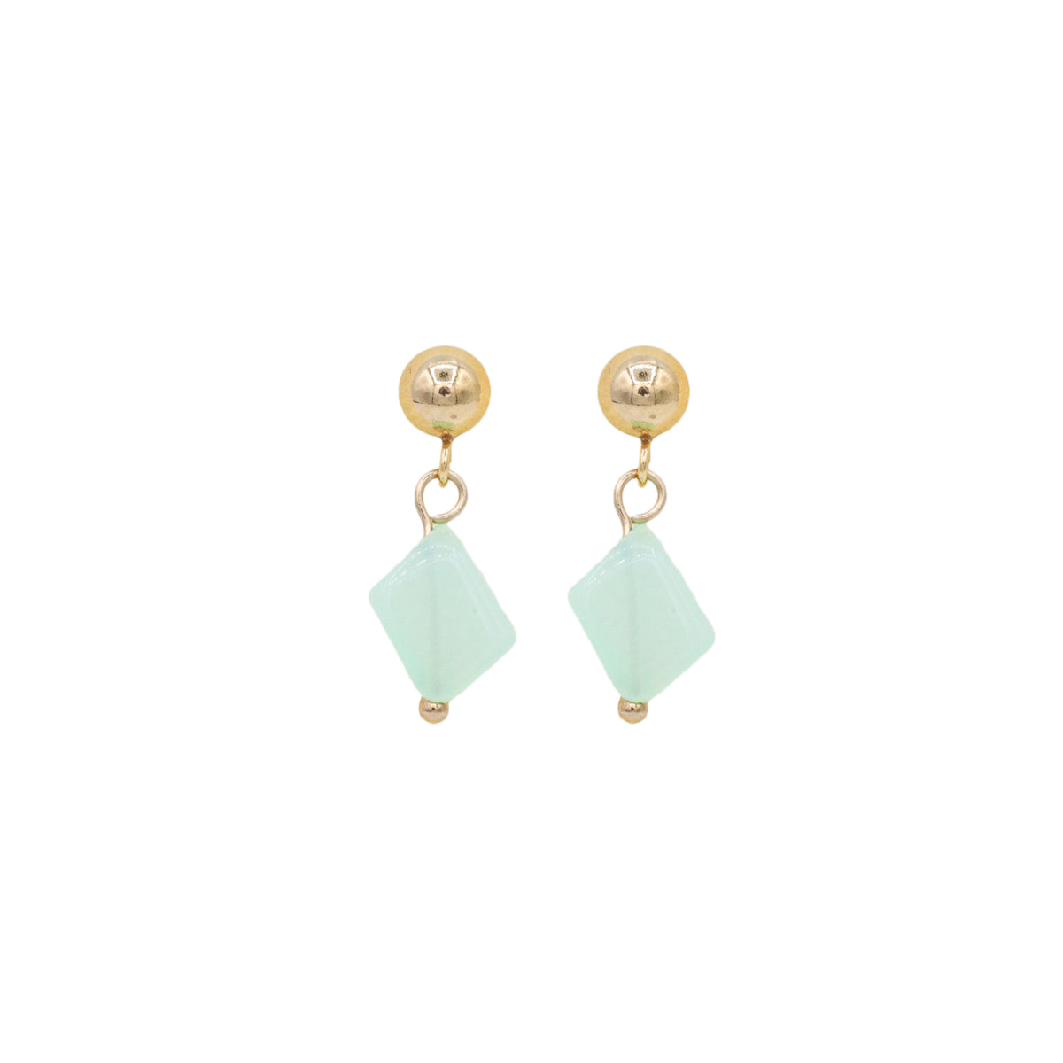 Chalceondy drop studs