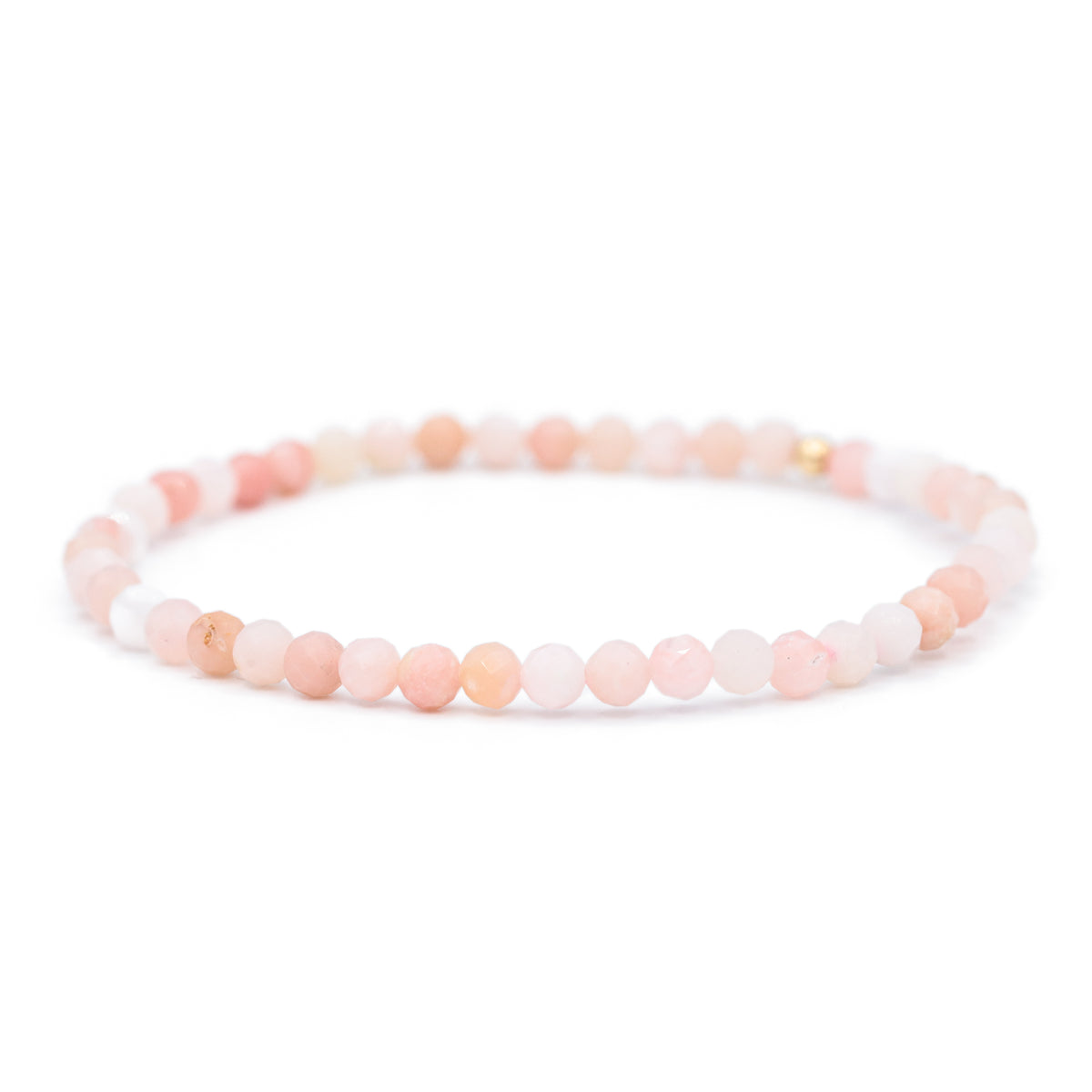 Pink Opal 4mm faceted round