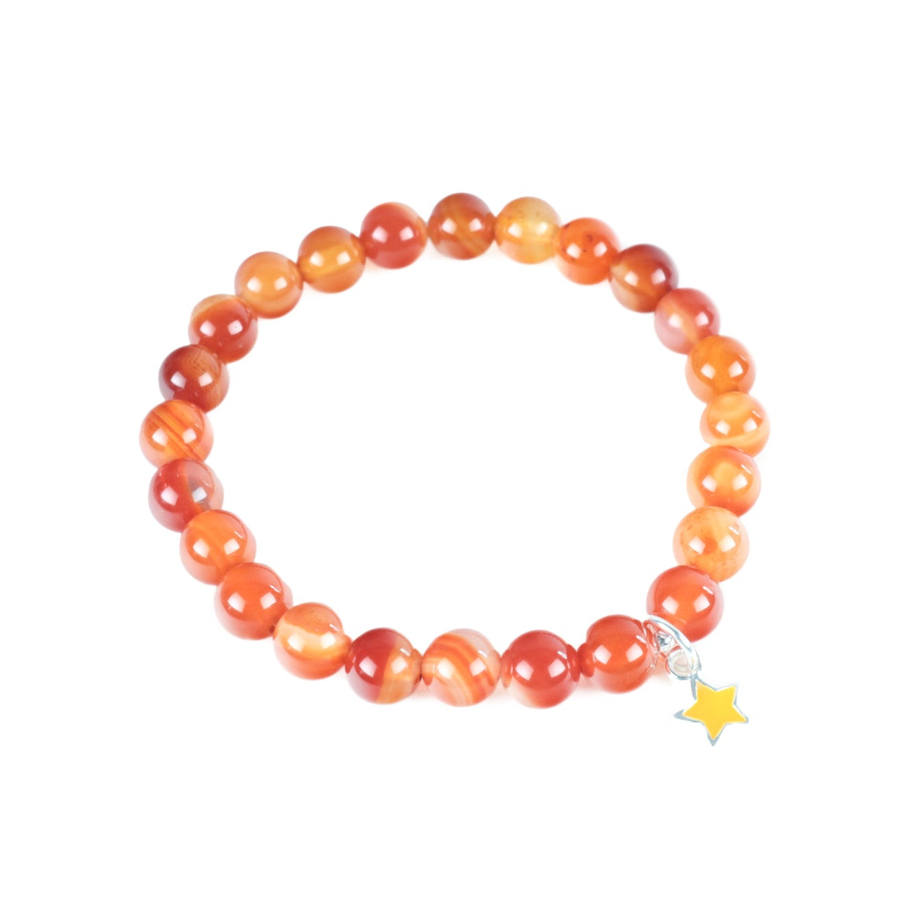 Kids -Carnelian with star [sterling silver]