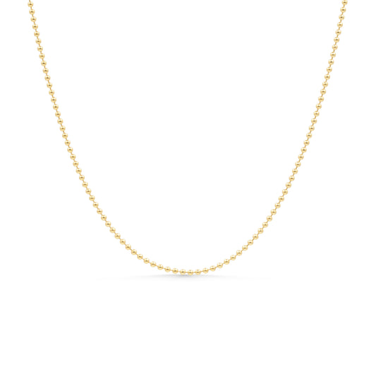 Ball Chain Necklace - 14K gold filled