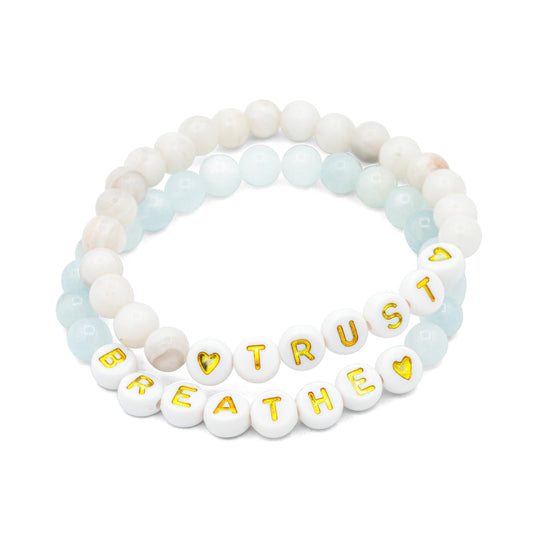 Affirmation bracelets - Gold