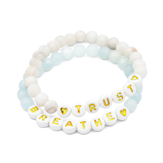 Affirmation bracelets - Gold - Wholesale