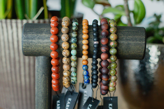 Men's Lapis Lazuli Wooden 6mm