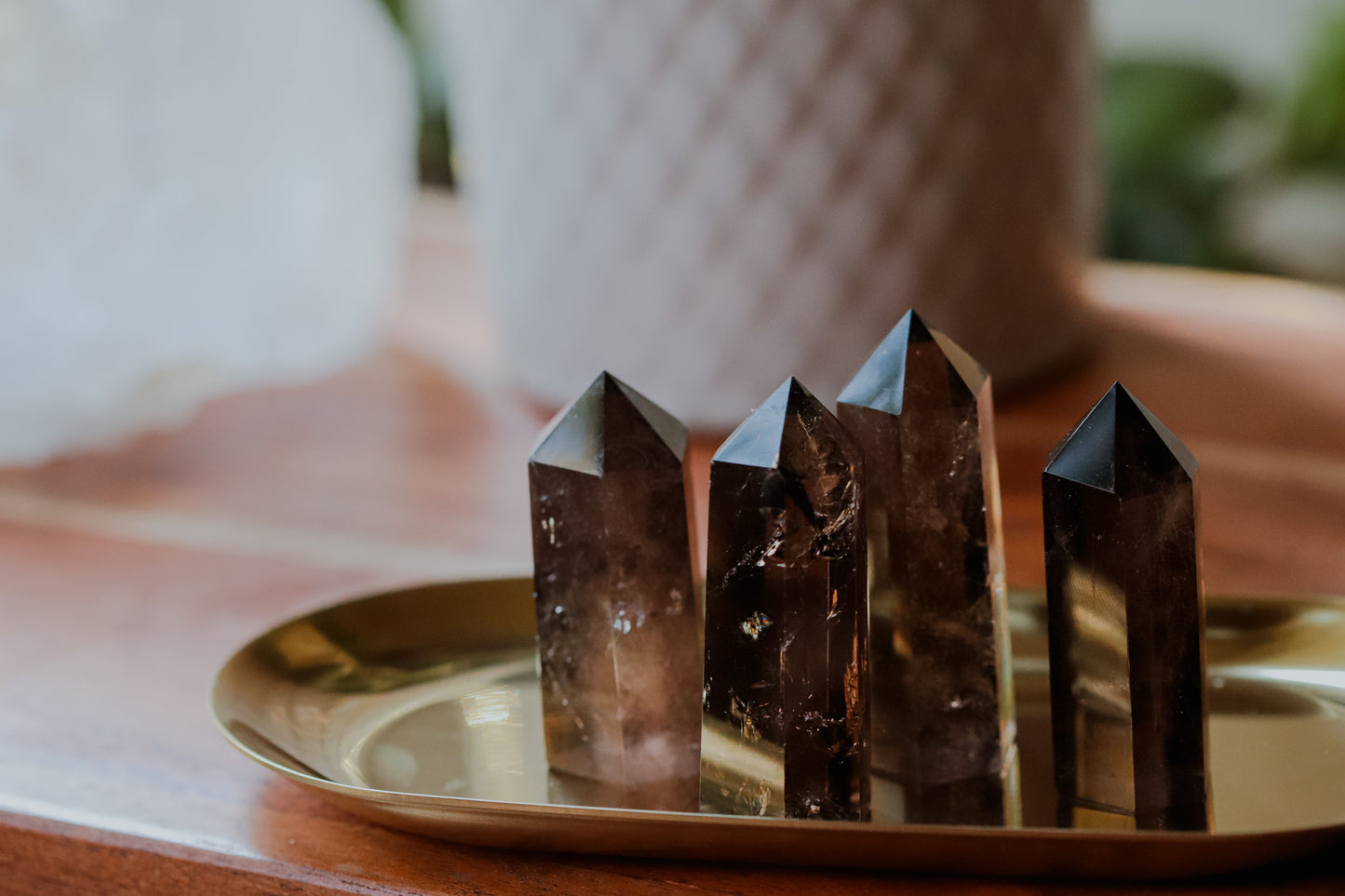 Smoky Quartz Tower