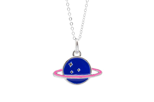 Kids planet necklace