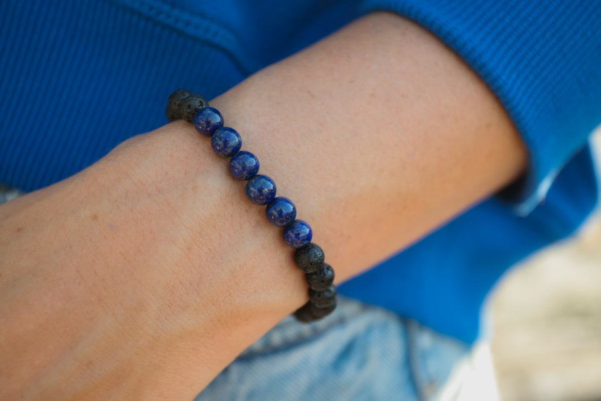 Lapis Lazuli Diffuser Bracelet