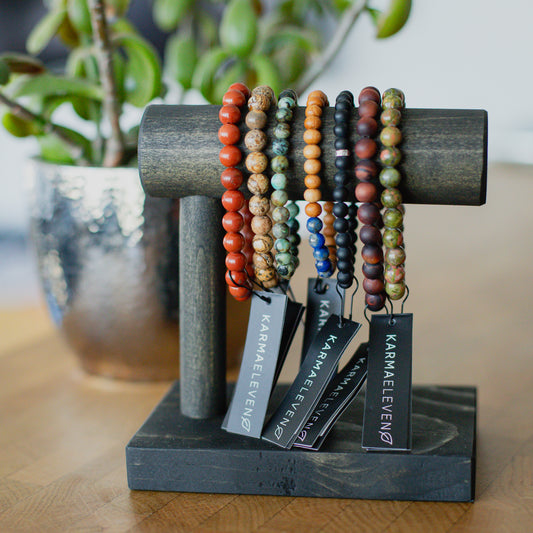 Men's Red Jasper 8mm