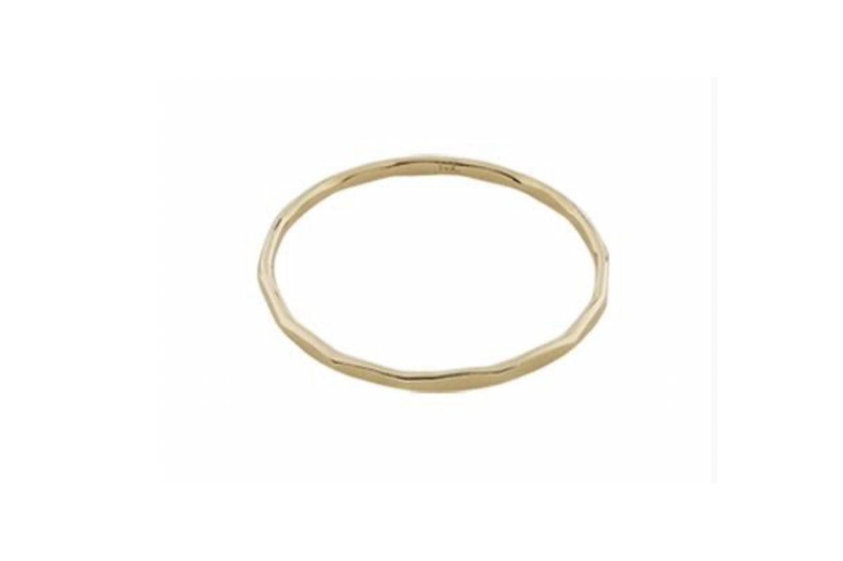 Hammered ring - 14k Gold Filled